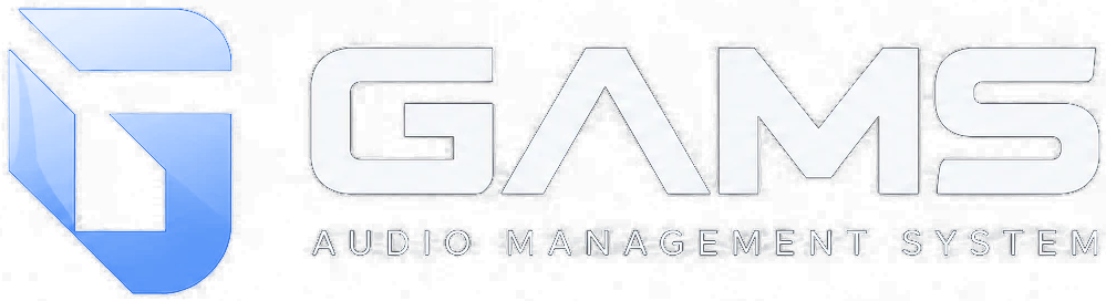GAMS Audio Management System